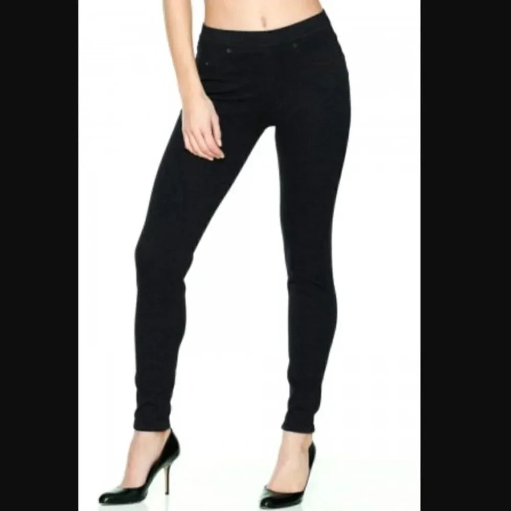 Spanx Ready-to-Wow! Denim Leggings in Dark Blue Wash